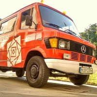 Roter Juso-Bus