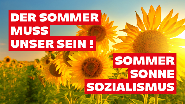 Sommer Sonne Sozialismus